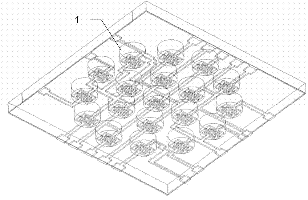 Silicon-based MEMS array propeller and preparation method thereof