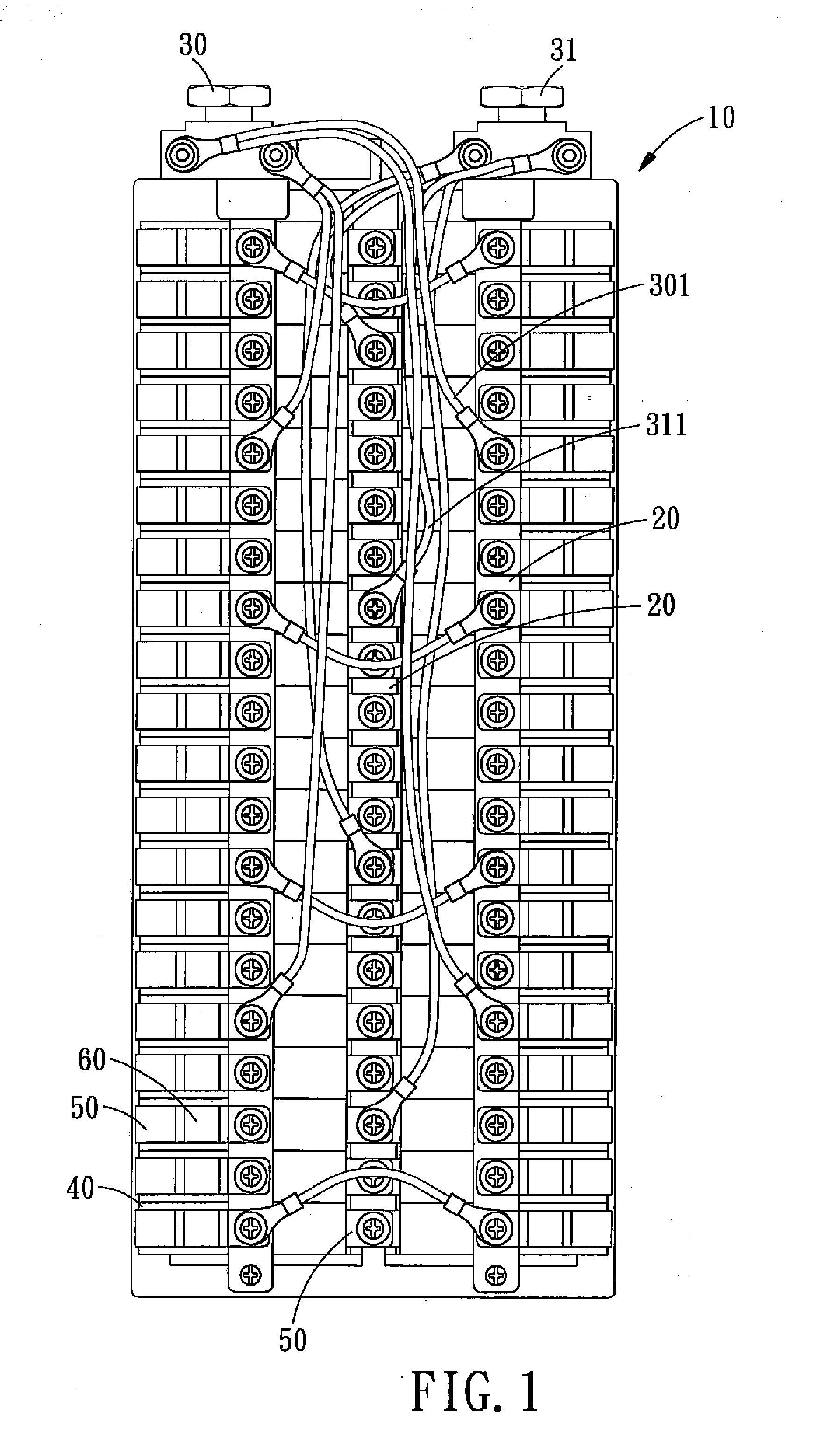 Independent Separating Type Power Battery Assembly