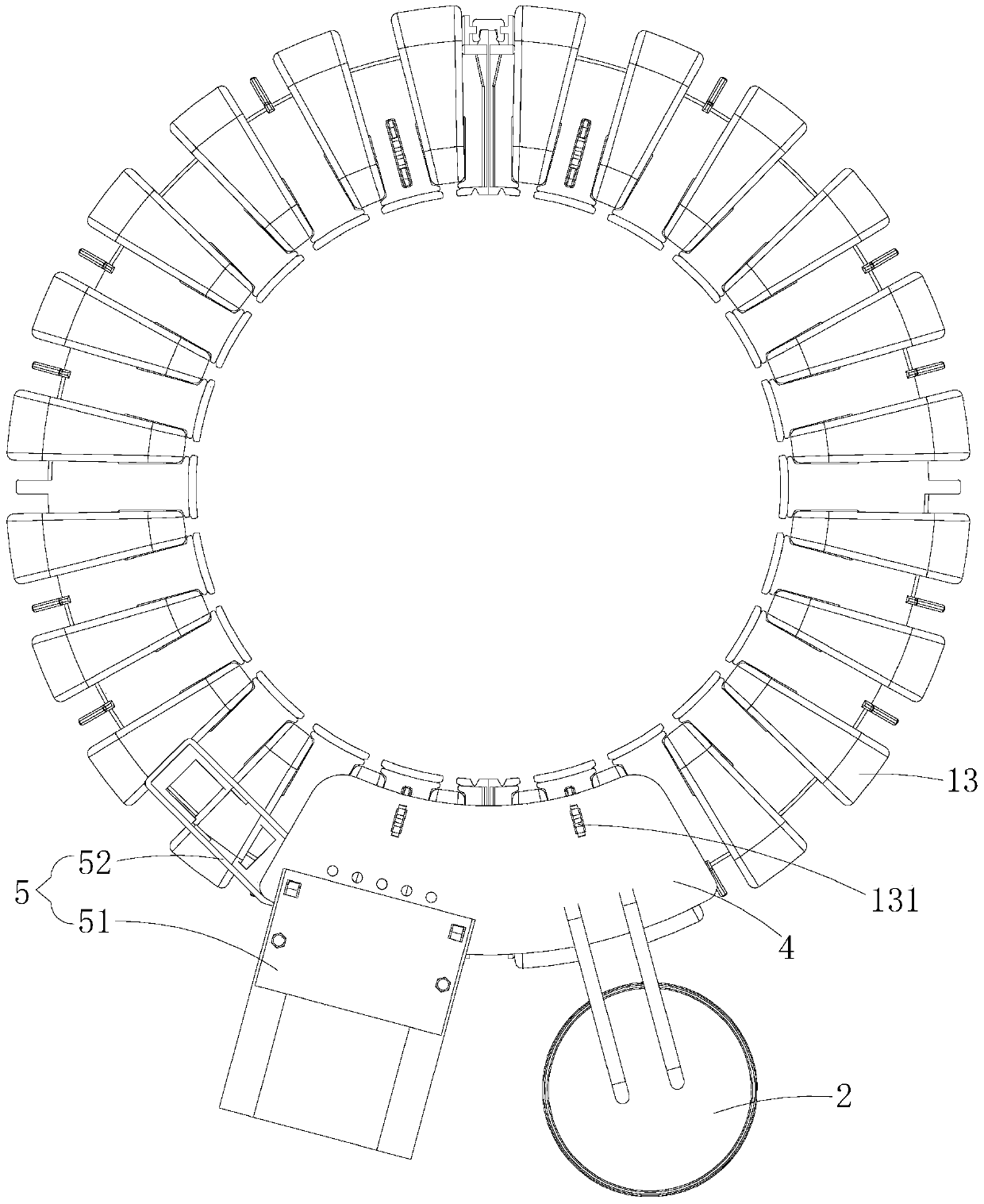 Plastic-sealed stator assembly and plastic-sealed coil motor