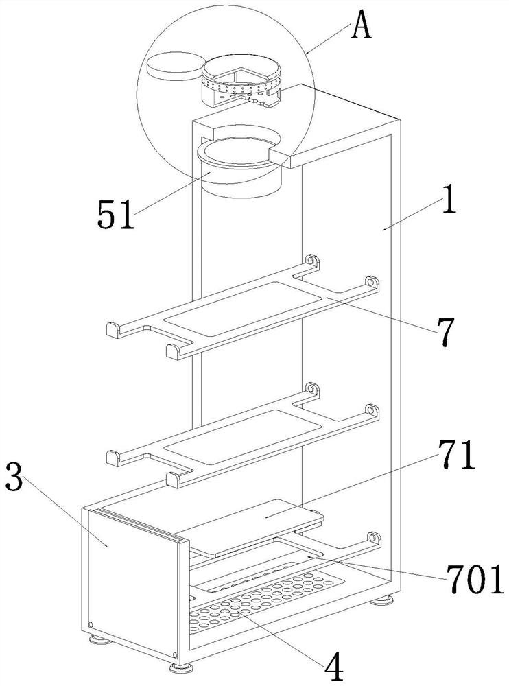 Moisture-proof and noise-reducing electrical control cabinet