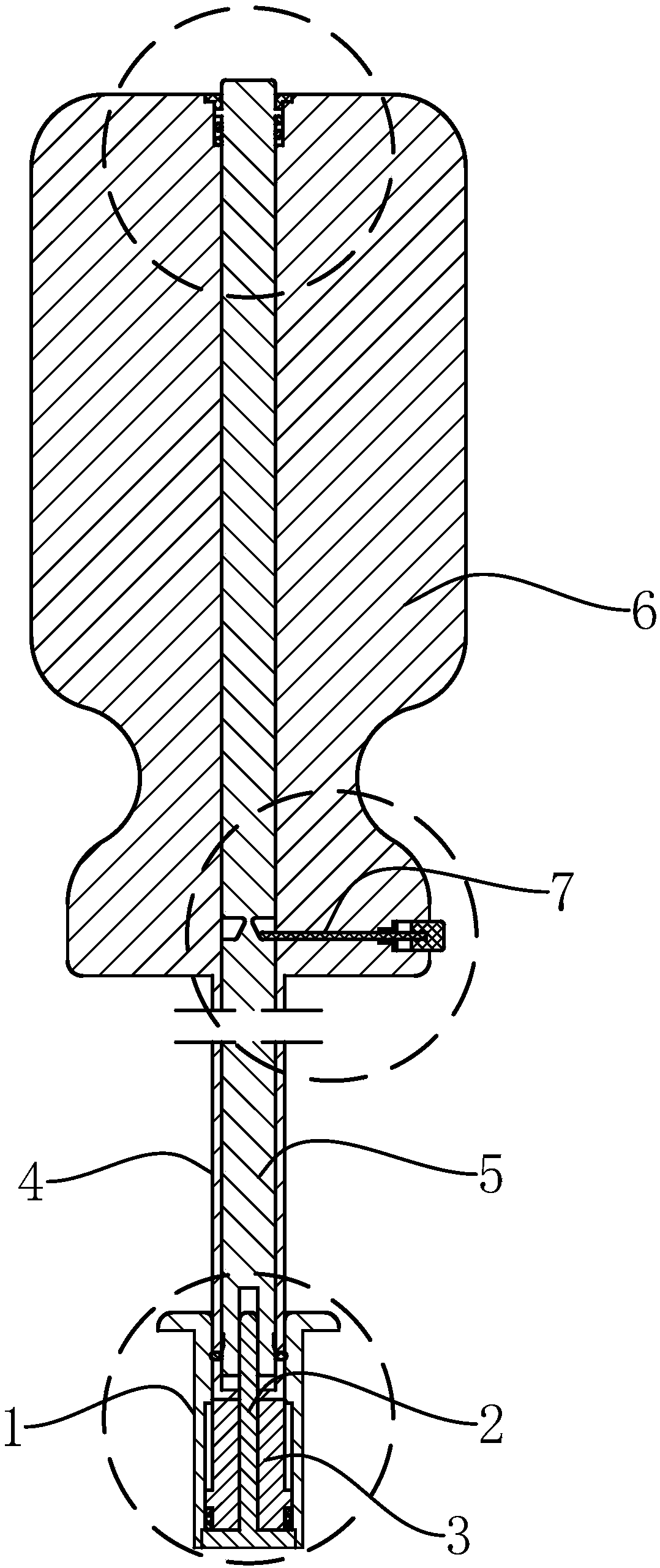 Antitheft fastener and dismounting and mounting tool and method thereof