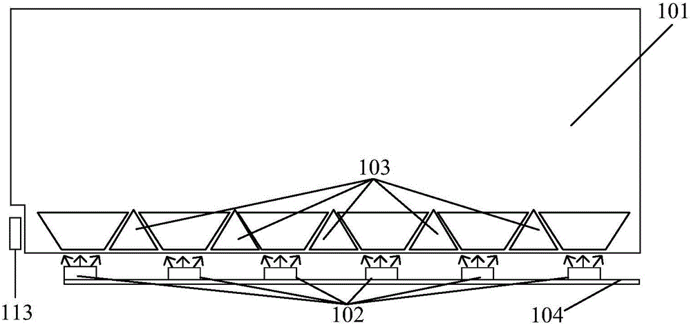 Side-into type backlight module and display device