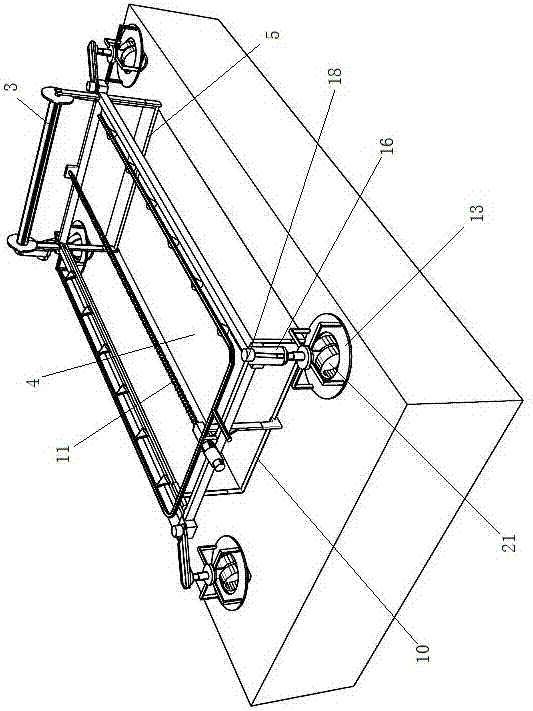 Ground net clam collection device