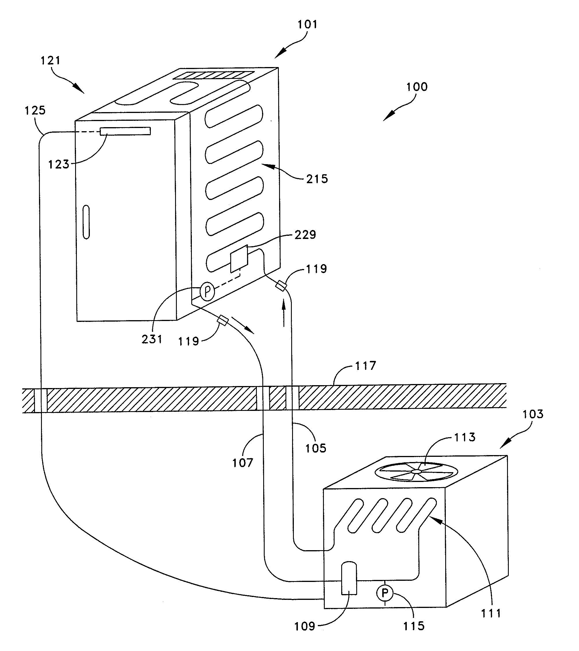 A/v cooling system and method