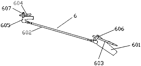 Spinning frame yarn partition plate and yarn guide plate automatic turning device and spinning frame working method