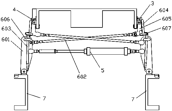 Spinning frame yarn partition plate and yarn guide plate automatic turning device and spinning frame working method