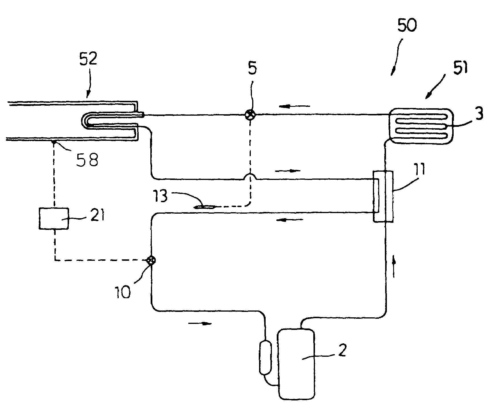 Cooling apparatus and a thermostat with the apparatus installed therein