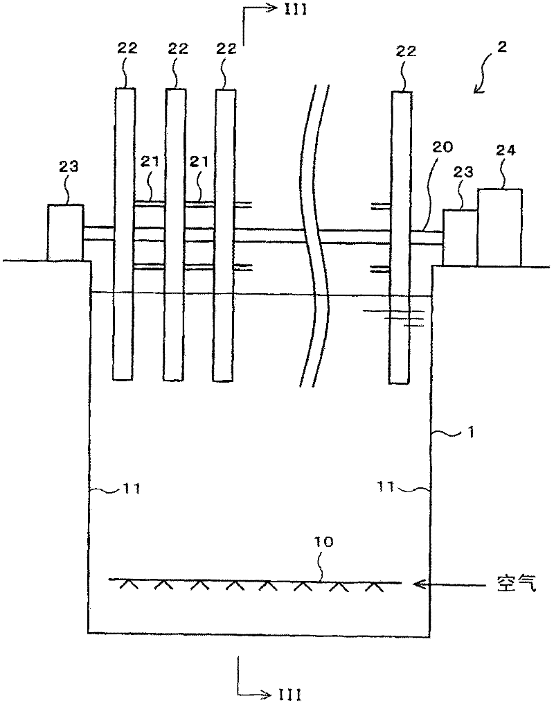 Wastewater treatment device and wastewater treatment method using same