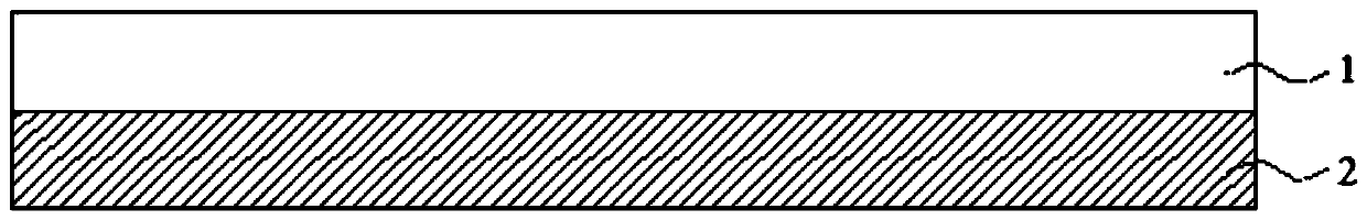 Colored packaging adhesive film with long-term fadeless performance and preparing method thereof