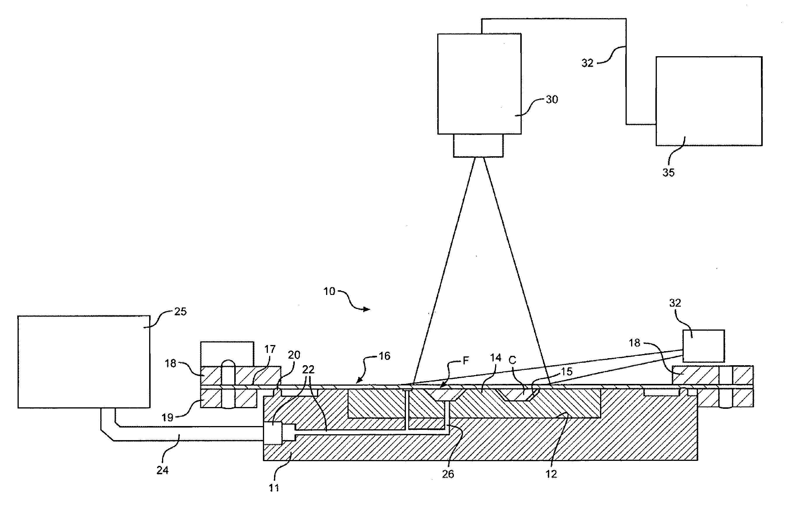 Method and apparatus for detecting leaks in blister packs using vacuum and vision testing