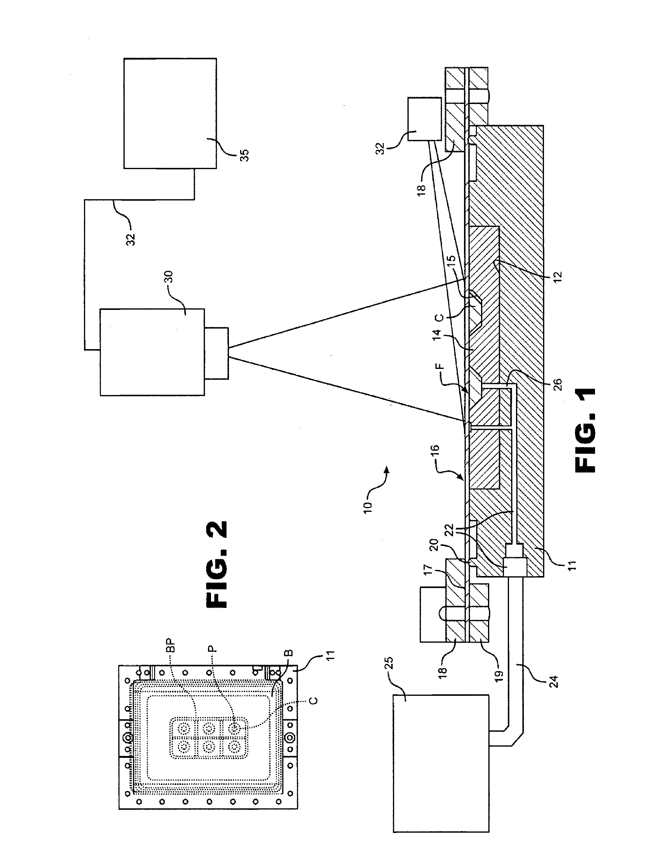 Method and apparatus for detecting leaks in blister packs using vacuum and vision testing