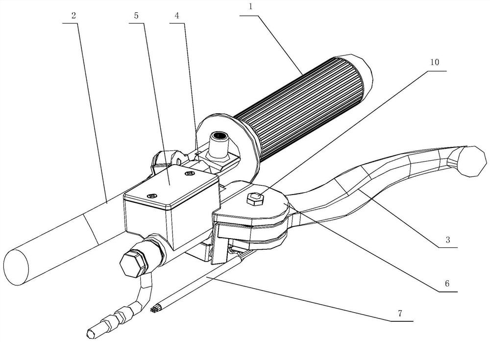 Electronic brake device of electric vehicle and control algorithm of electronic brake device