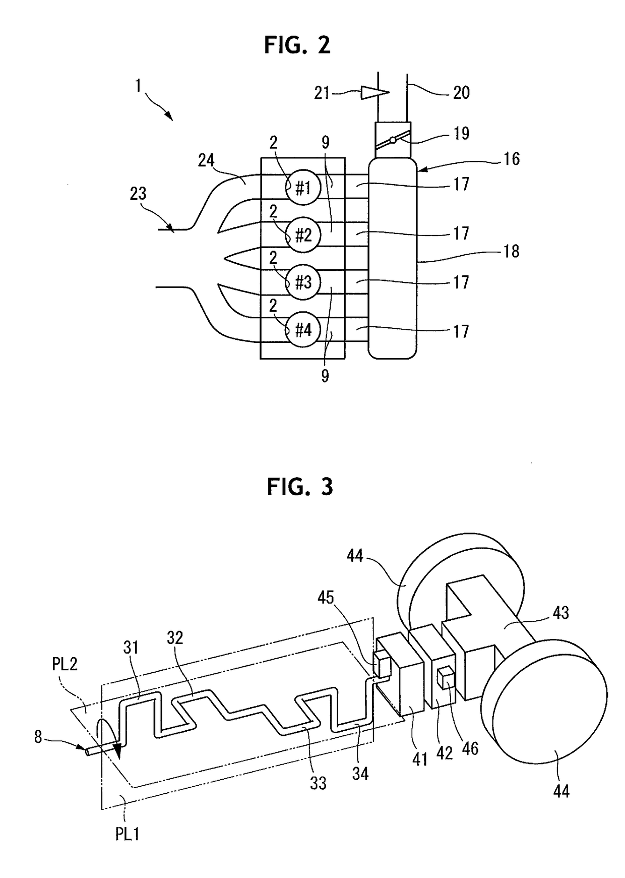 Four-cylinder engine and method of operating four-cylinder engine