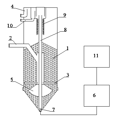 Biofilm active sand reactor and wastewater treatment method thereof