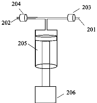 Quick blending device and blending method for wine samples