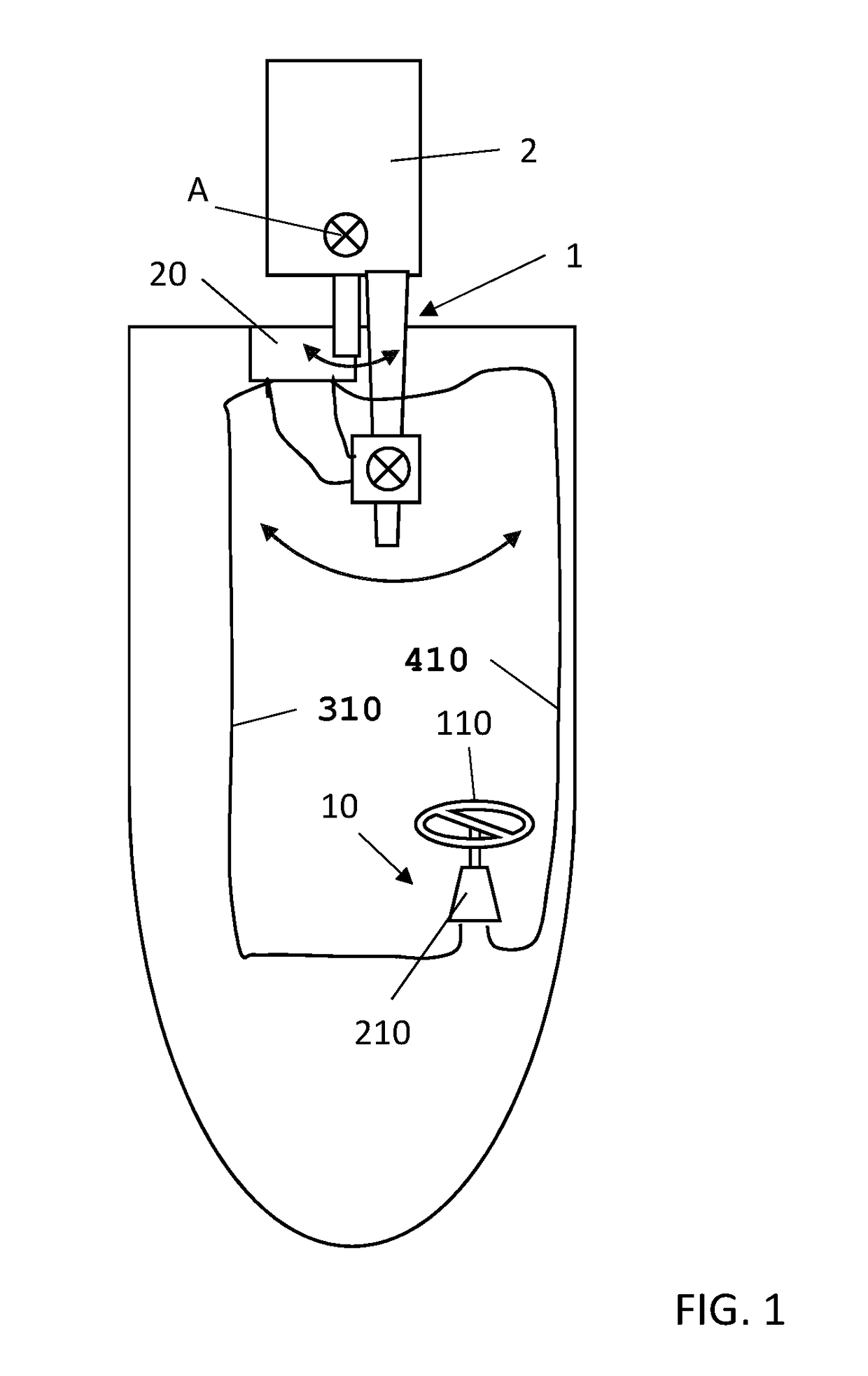 Directional control system for a boat