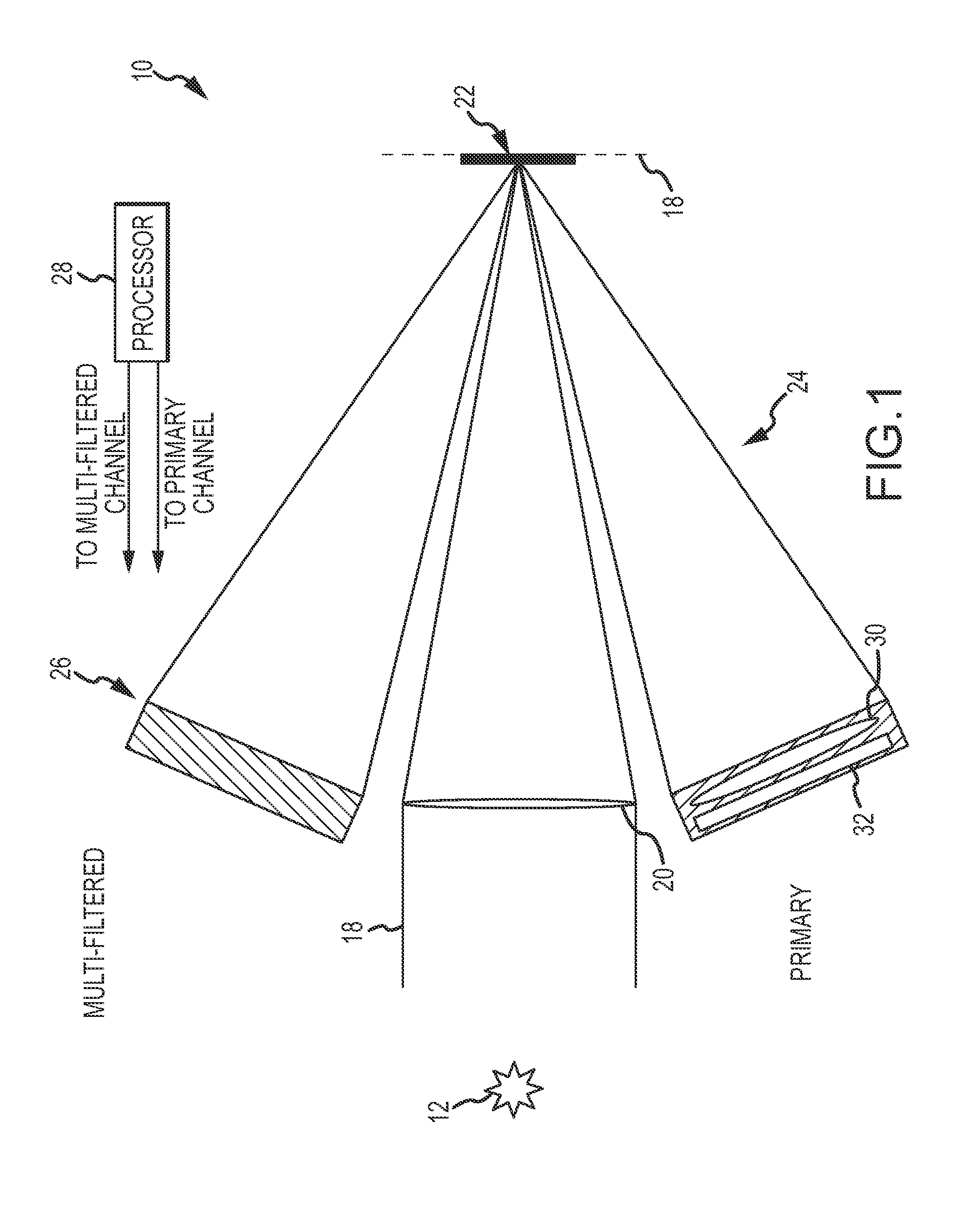 Time-multiplexed broadband and multi-filtered electro-optic sensor