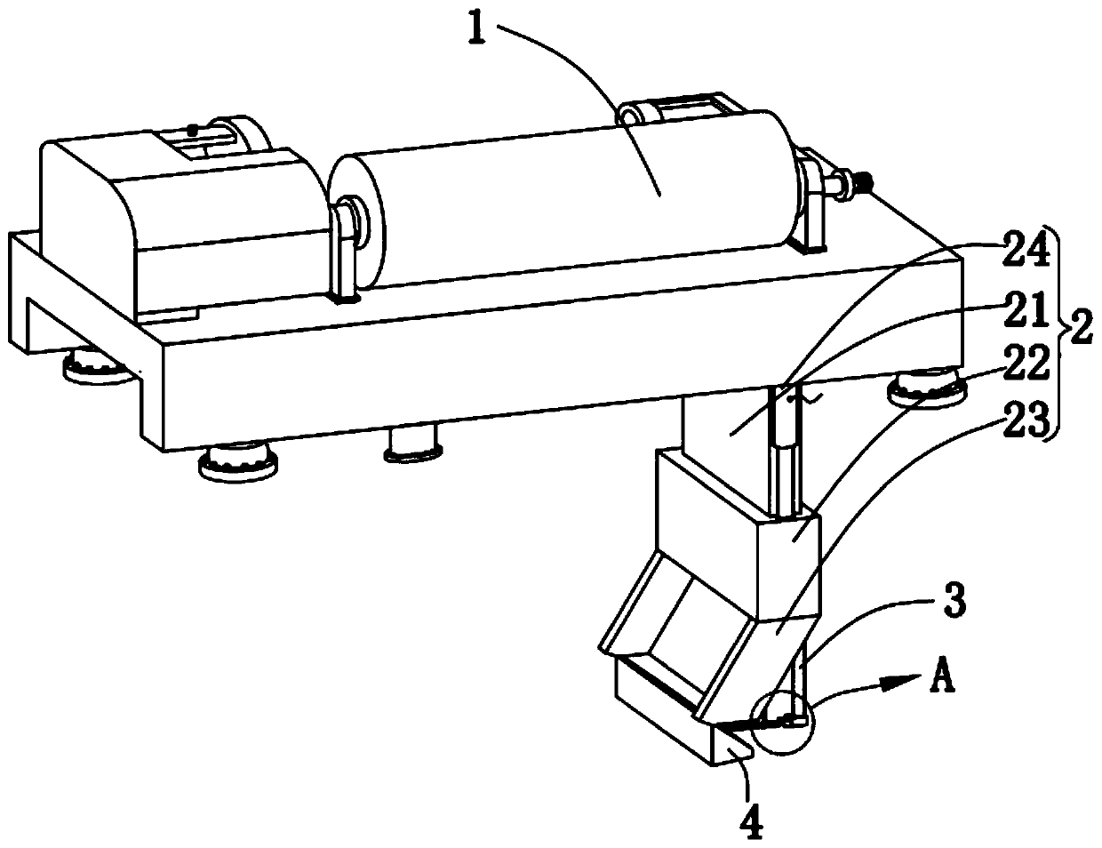 Textile printing and dyeing wastewater treatment system