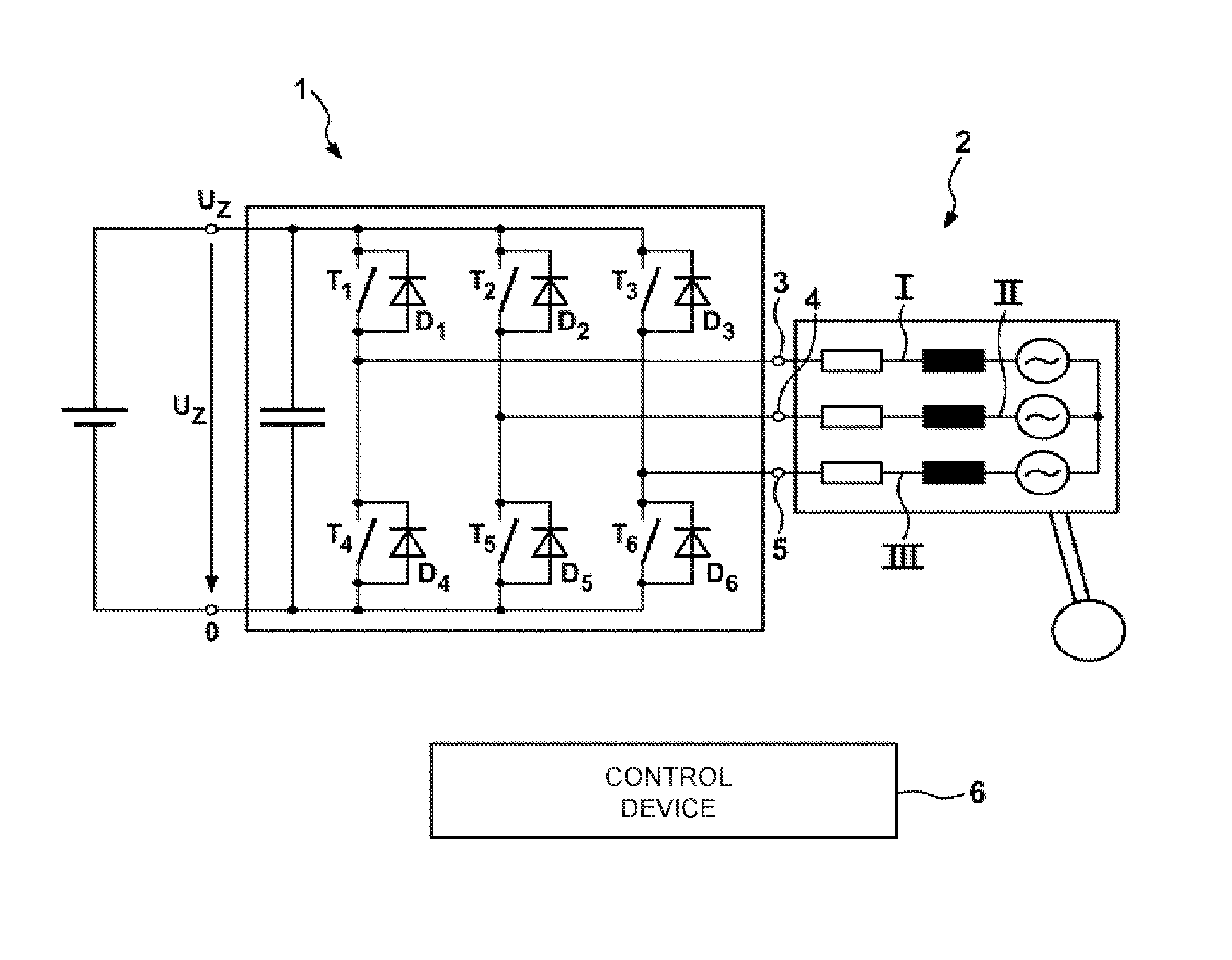 Method for calibrating a multiphase inverter, operating apparatus, computer program, and computer program product