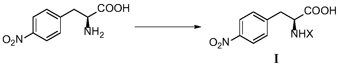 L-p-nitrophenylalanine amide dipeptide derivative and its preparation method and application