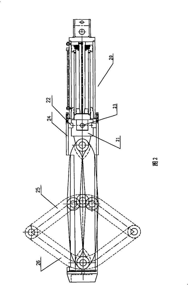Force-bearing disk squeezing and expanding machine