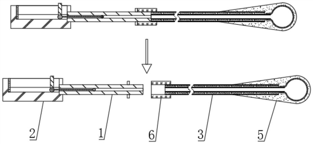 A kind of soft and hard change type protective nucleic acid detector and using method thereof