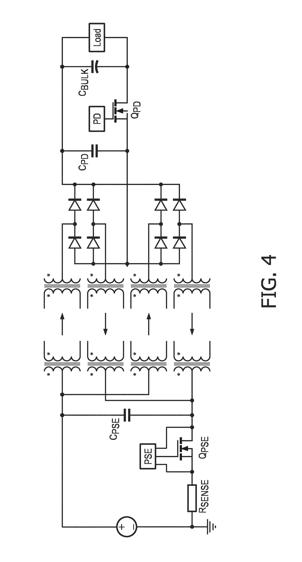 Low power standby for a powered device in a power distribution system