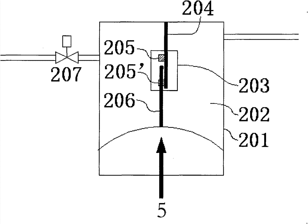 Oxygen automatic supply control device of subaqueous metal-oxygen cell system