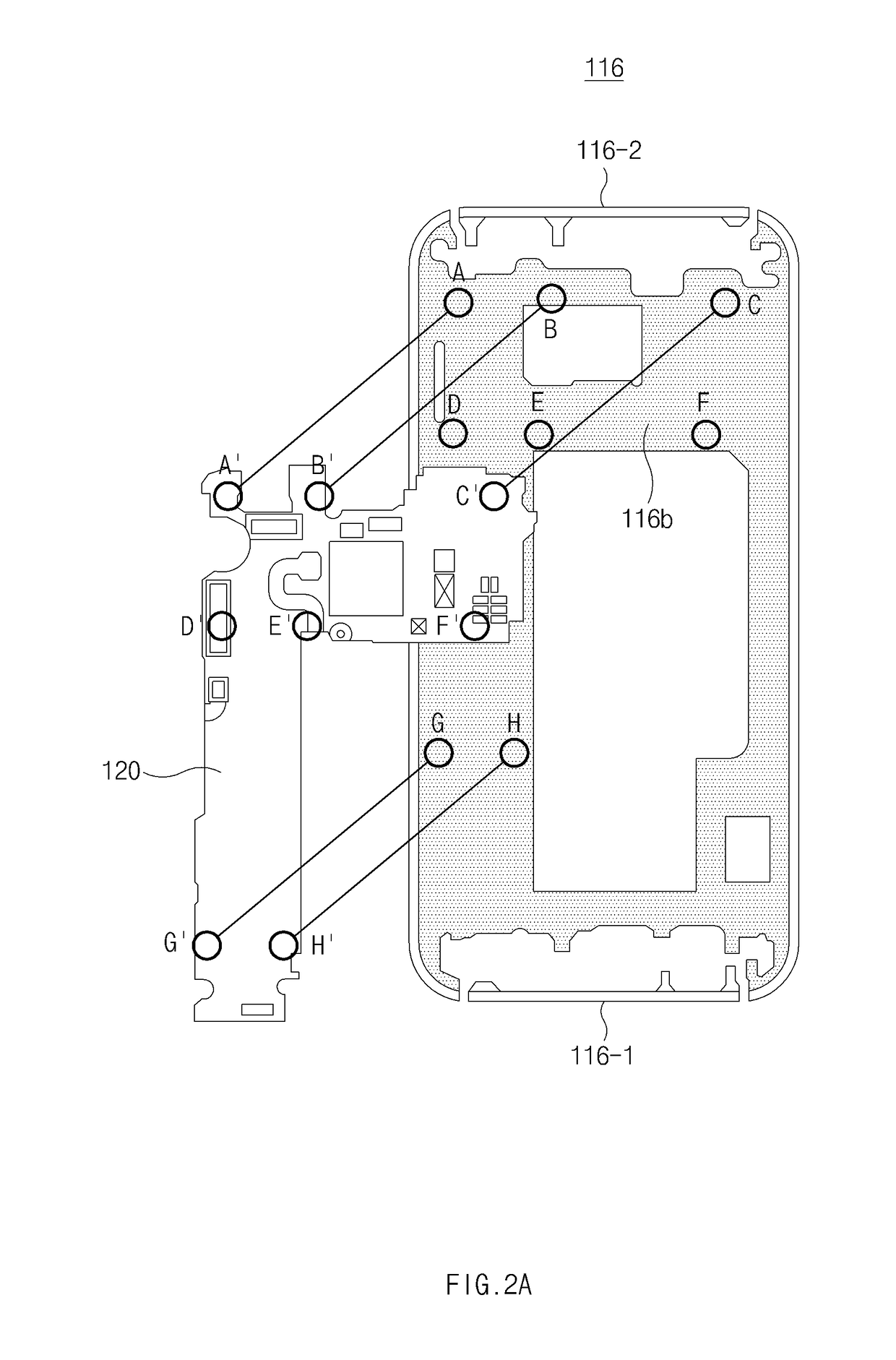 Method and electronic device for dynamically changing ground points of a plurality of antennas of the electronic device