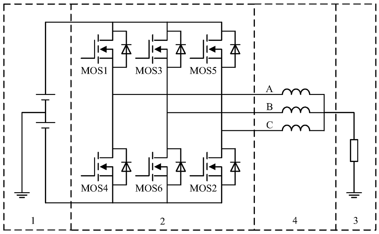 A detection device and detection method for stator flux linkage of permanent magnet synchronous motor