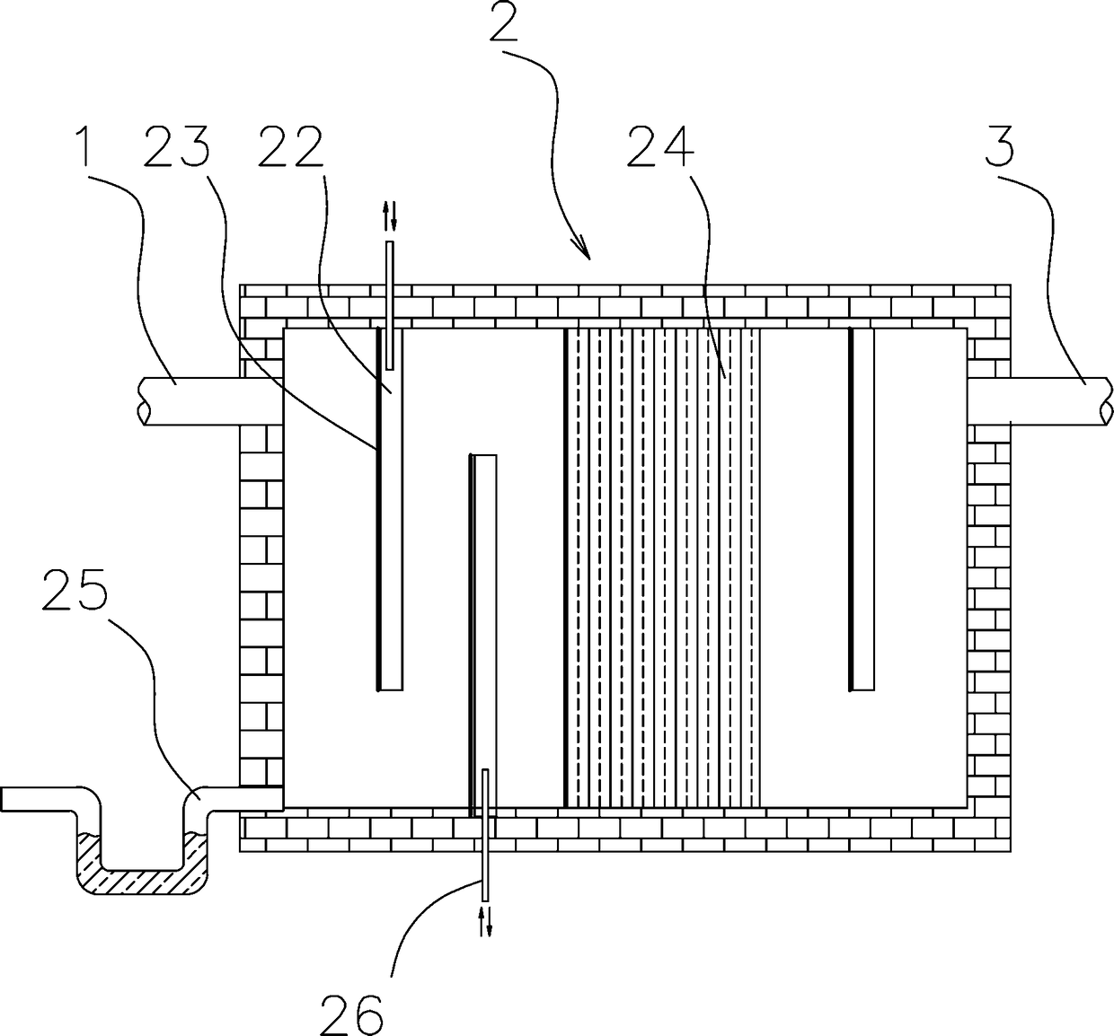 Factory building dust removal device