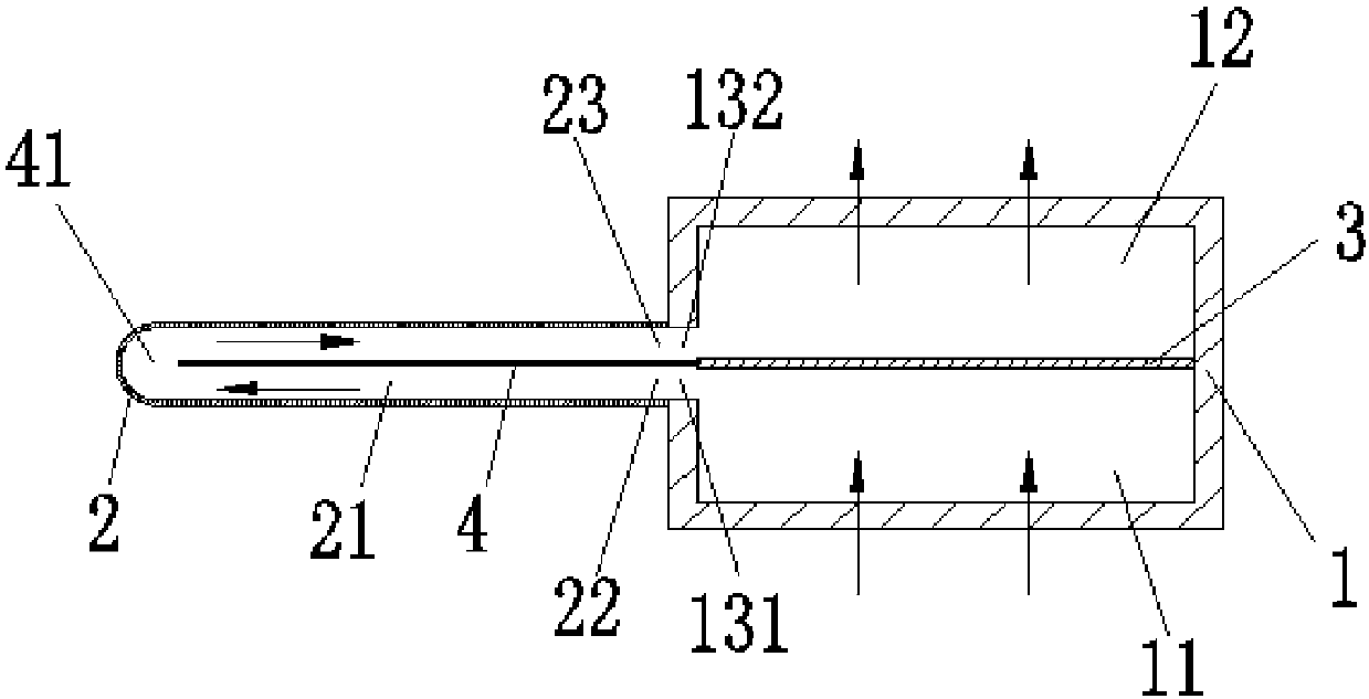 Solar air heating device