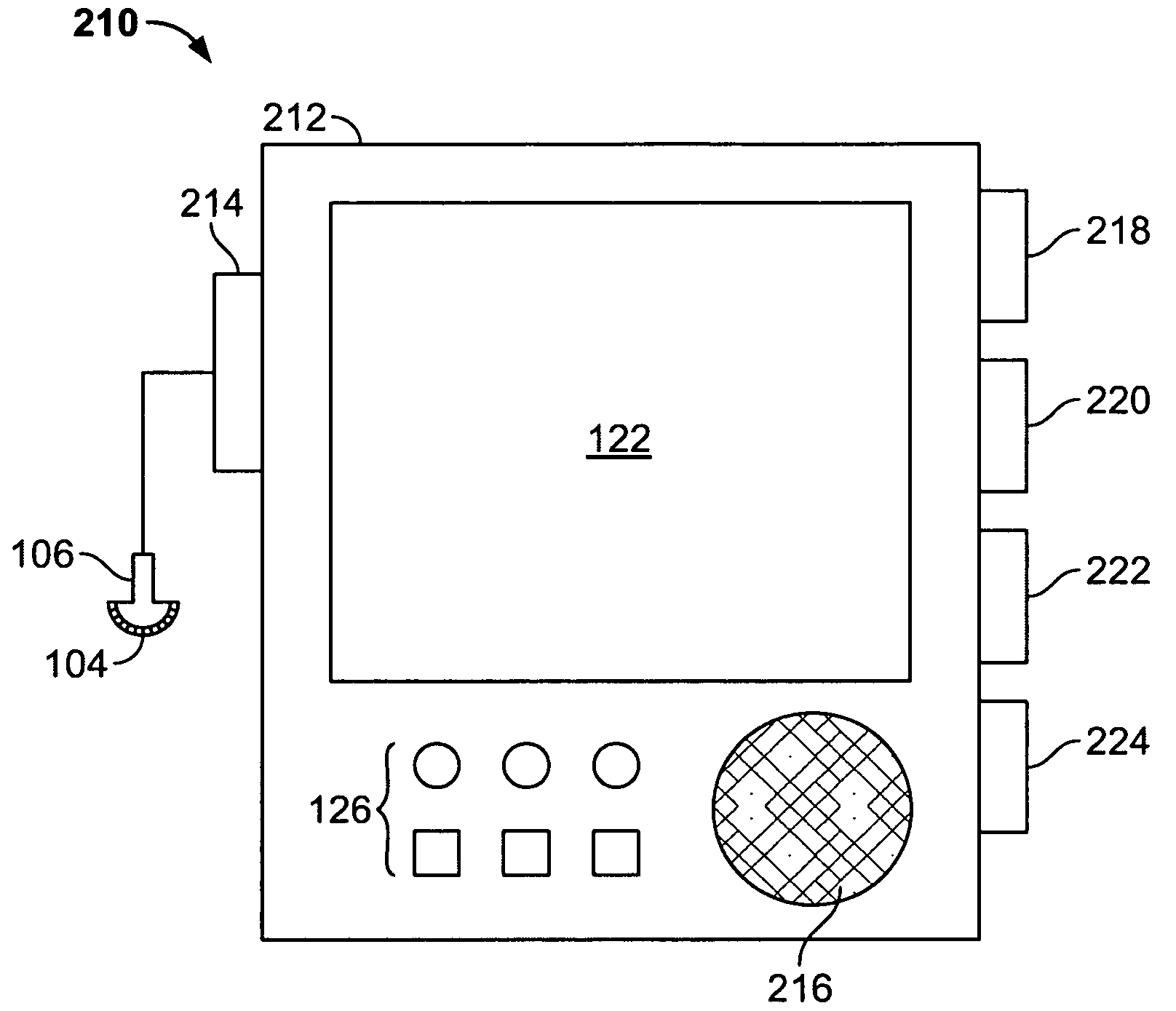 Hand-held ultrasound system with single integrated circuit back-end