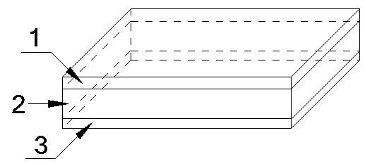 TeraHertz wave polarization beam splitter of periodically staggered rectangular structure