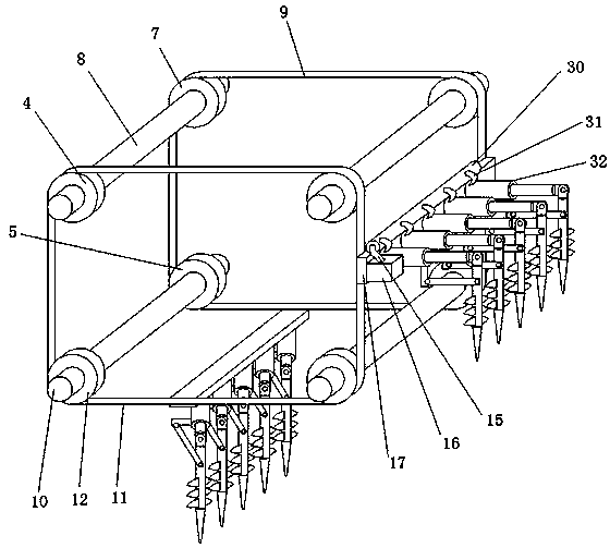 A water hyacinth collection and treatment device for protecting water bodies