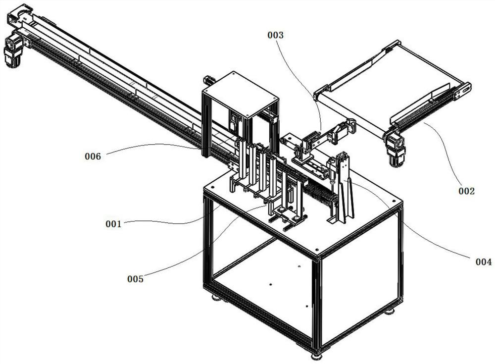 Cross-flow fan production adjusting balance equipment