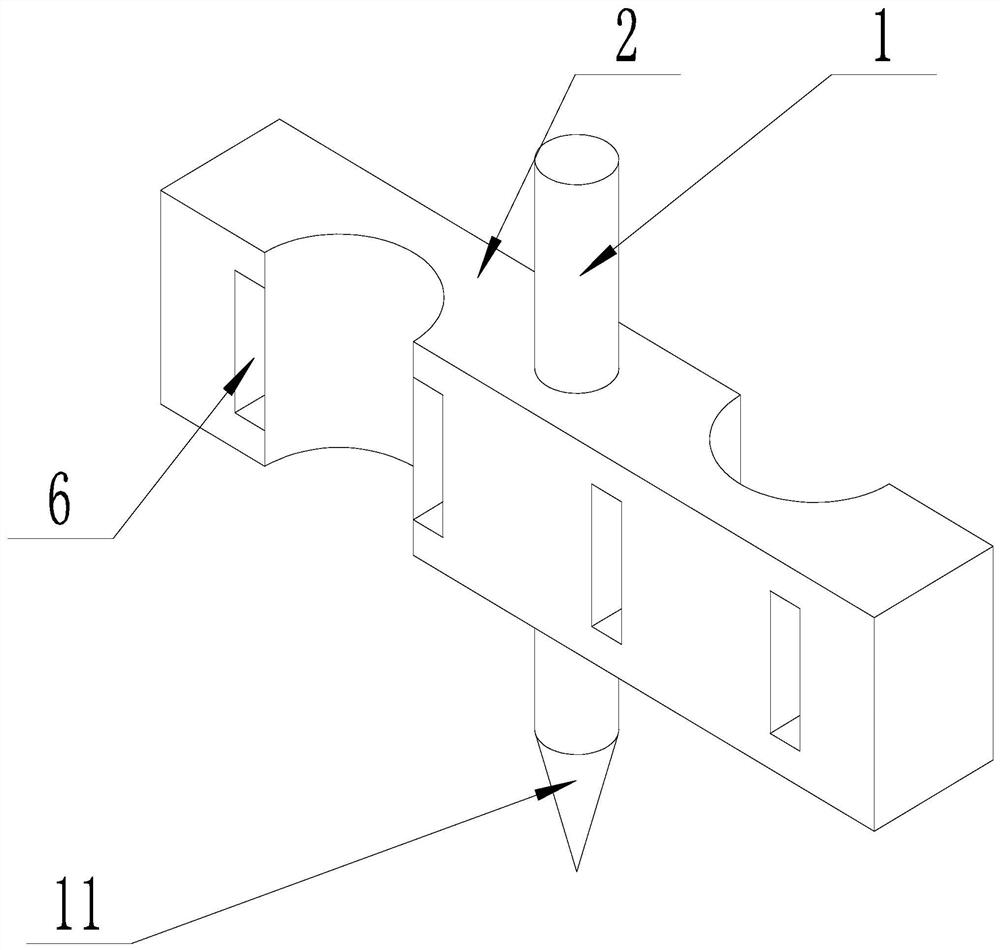 Support mechanism for tomato vines