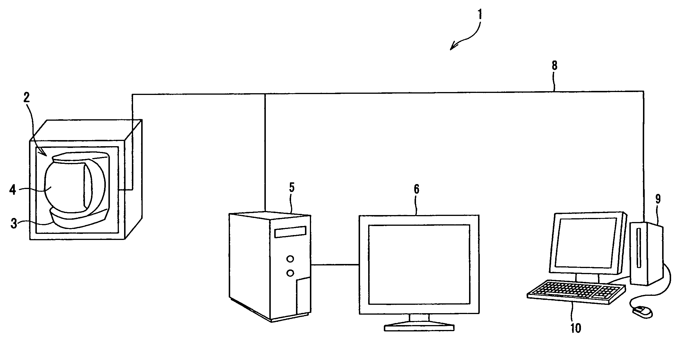 Imaging device and method, computer program product on computer-readable medium, and imaging system