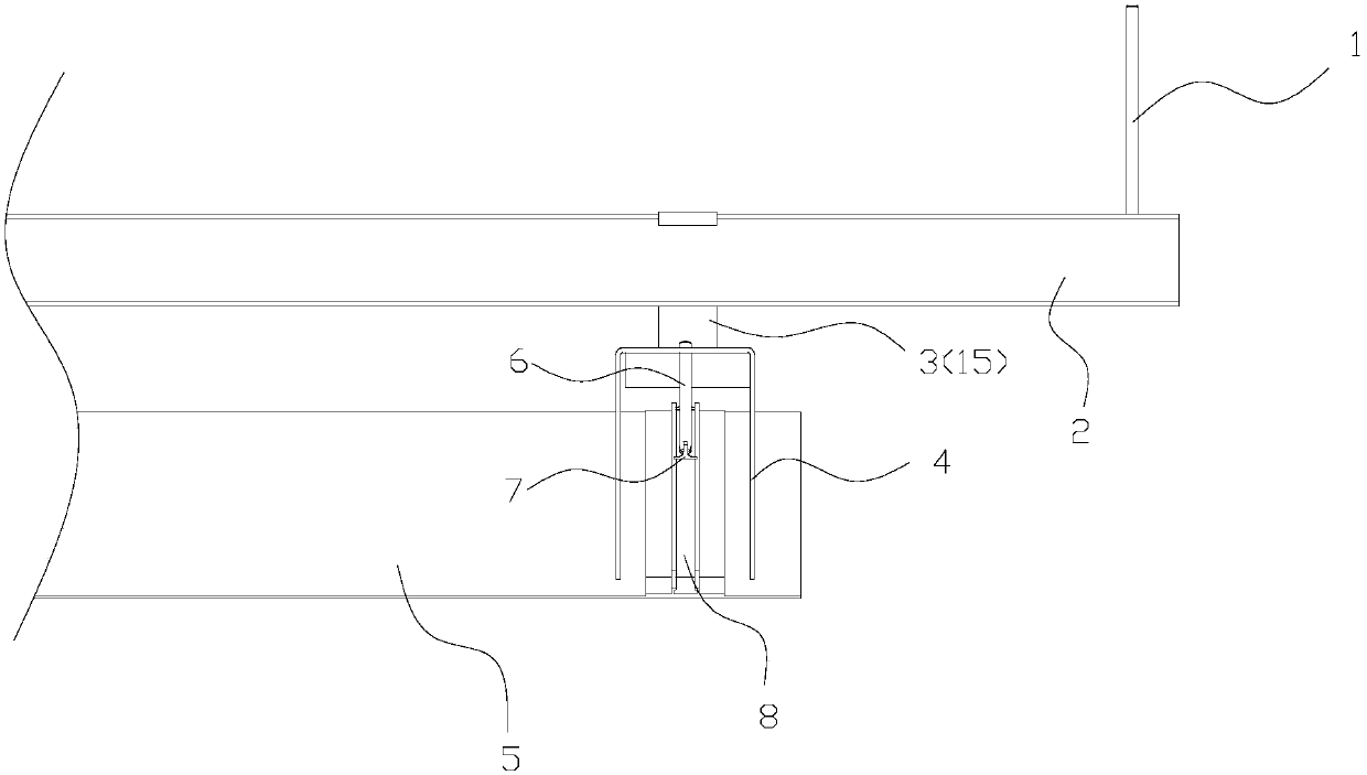 Hook face ceiling and installation method thereof