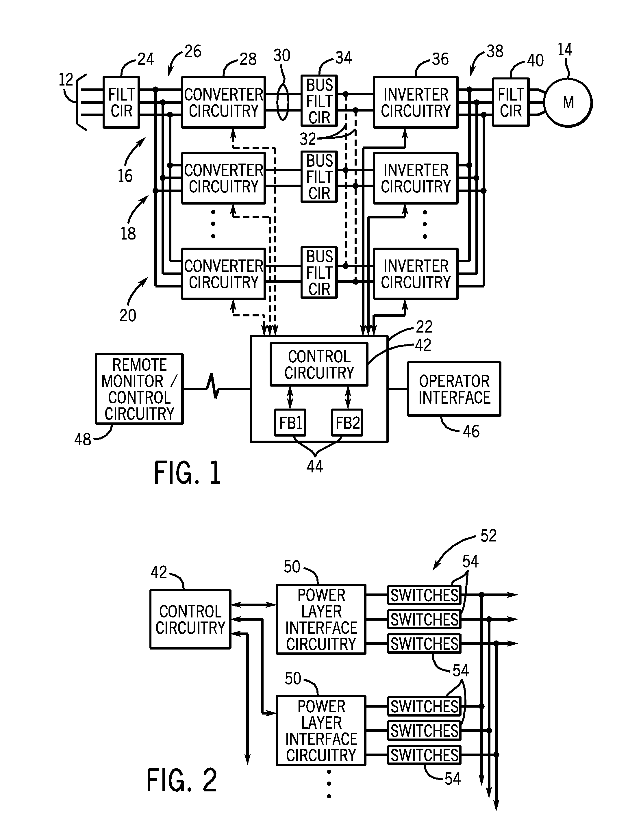 Motor drive component verification system and method