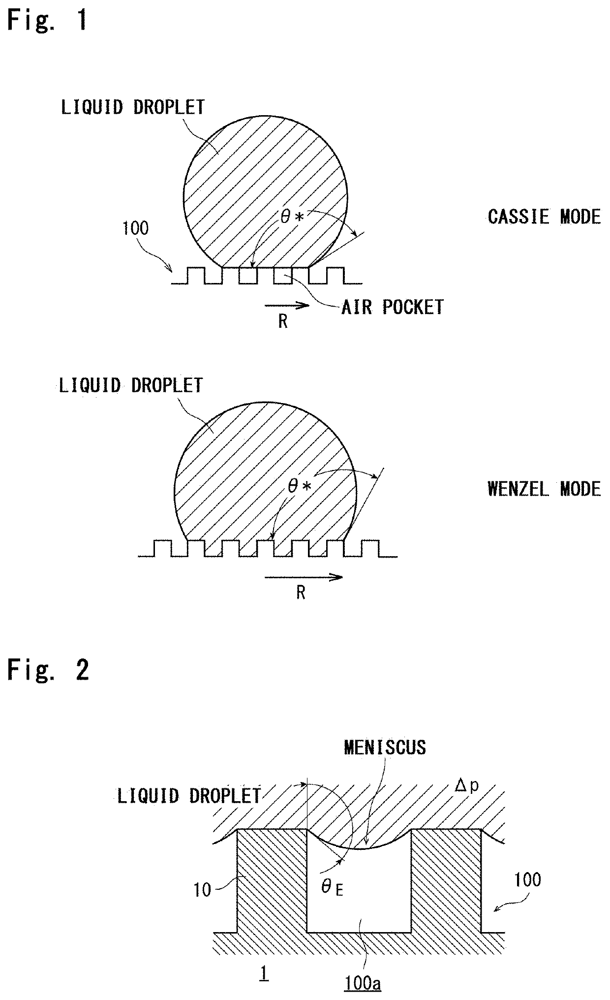 Liquid-repellent plastic molded body and method for producing the same