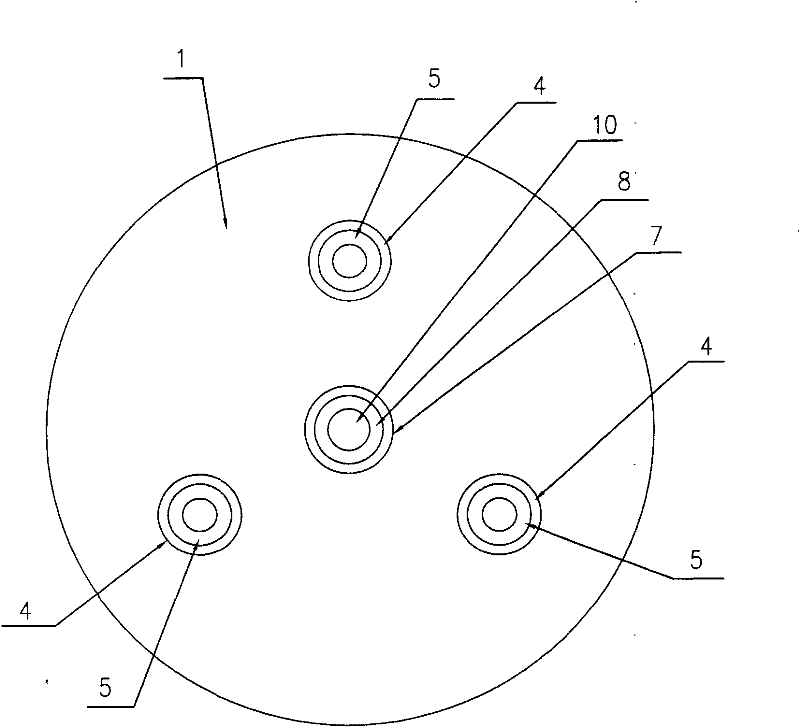 Chelate resin tower