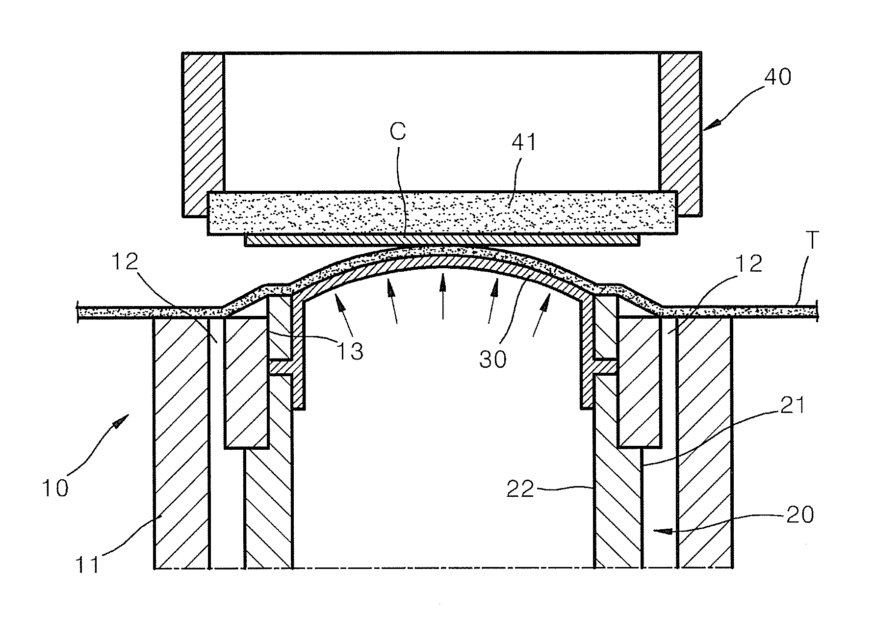 Apparatus and method for detaching chip
