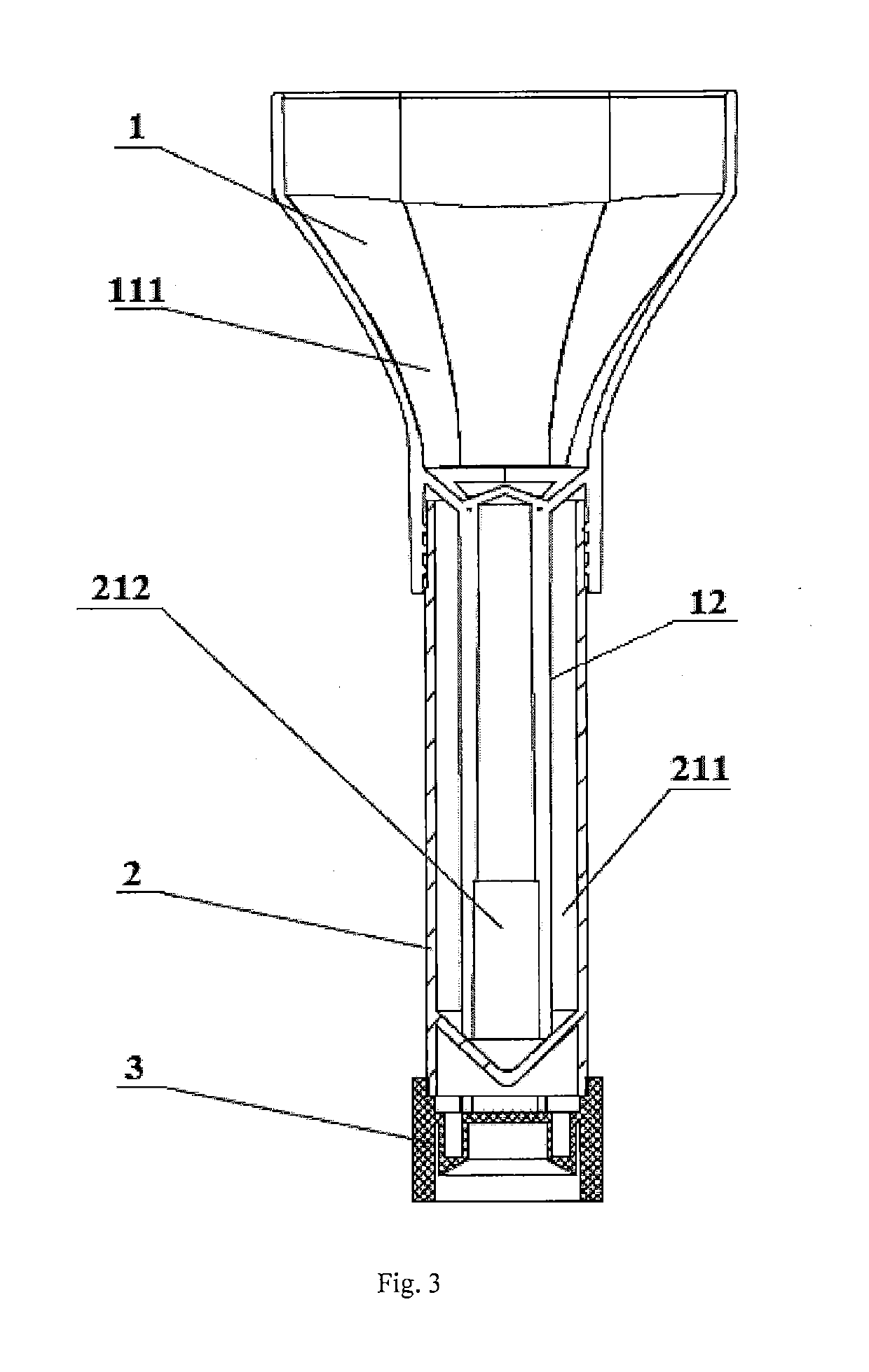 Bodily fluid collector and bodily fluid collection method