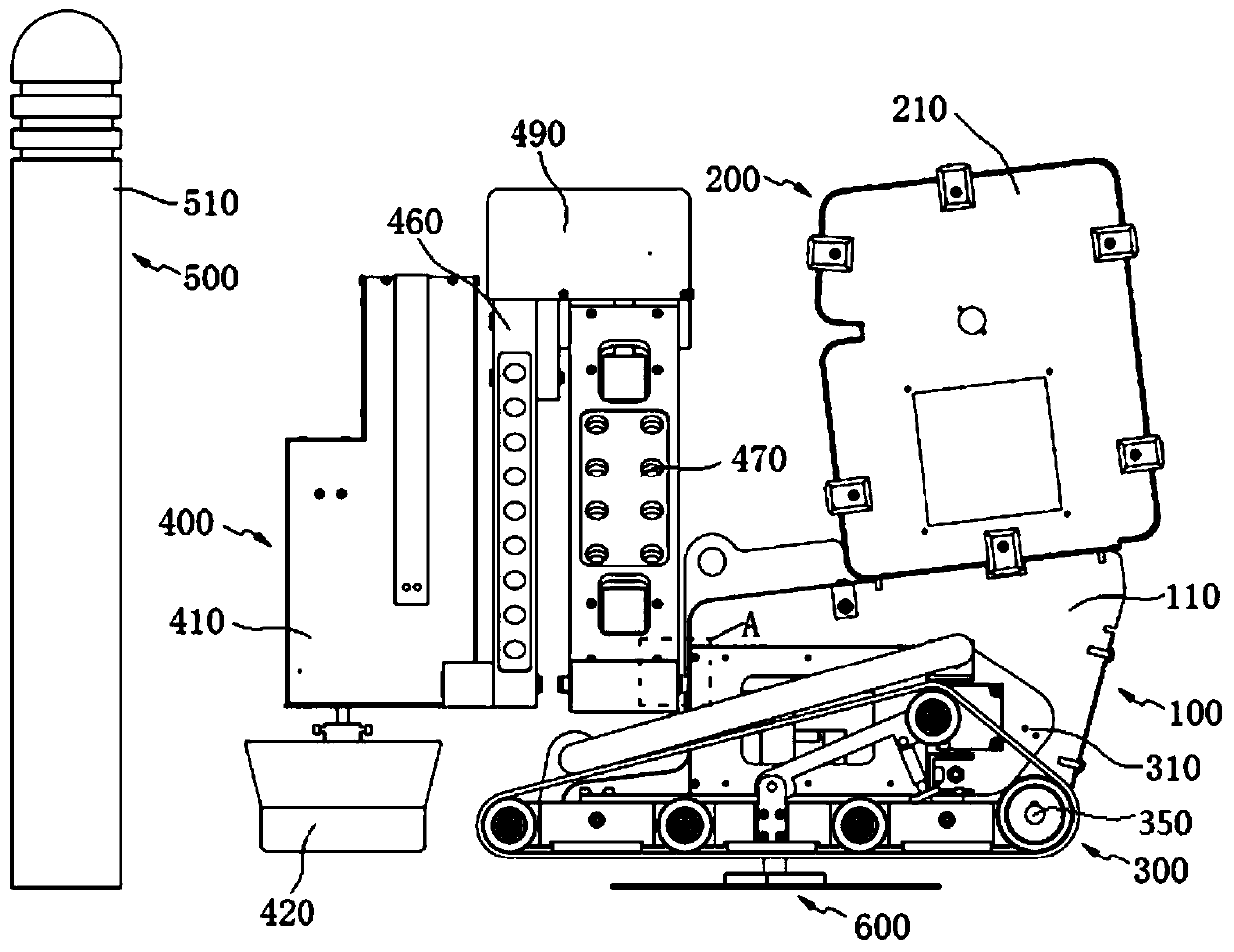 Intelligent robot for cement mortar screeding