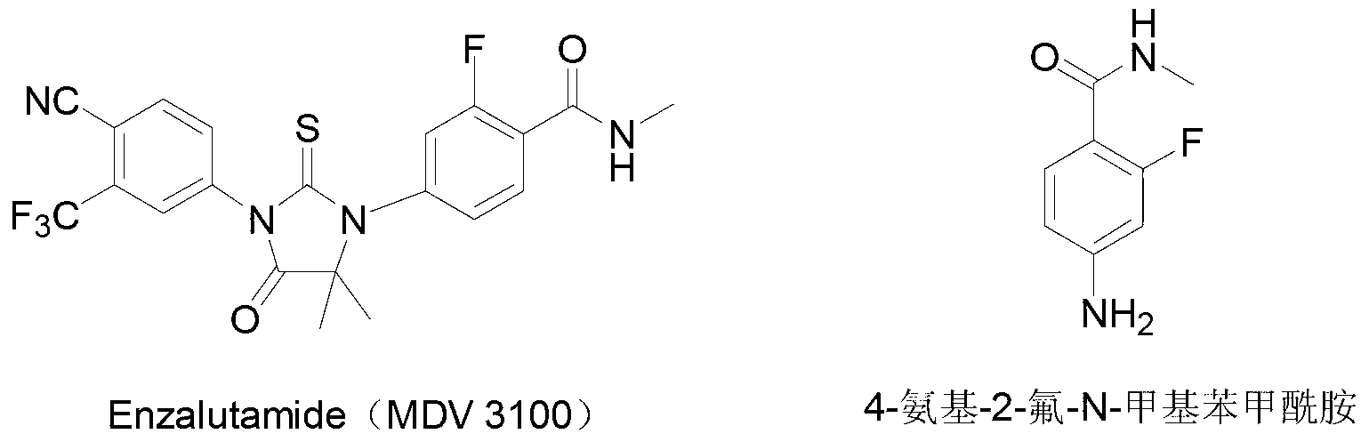Preparation method of 4-amino-2-fluoro-methyl benzamide