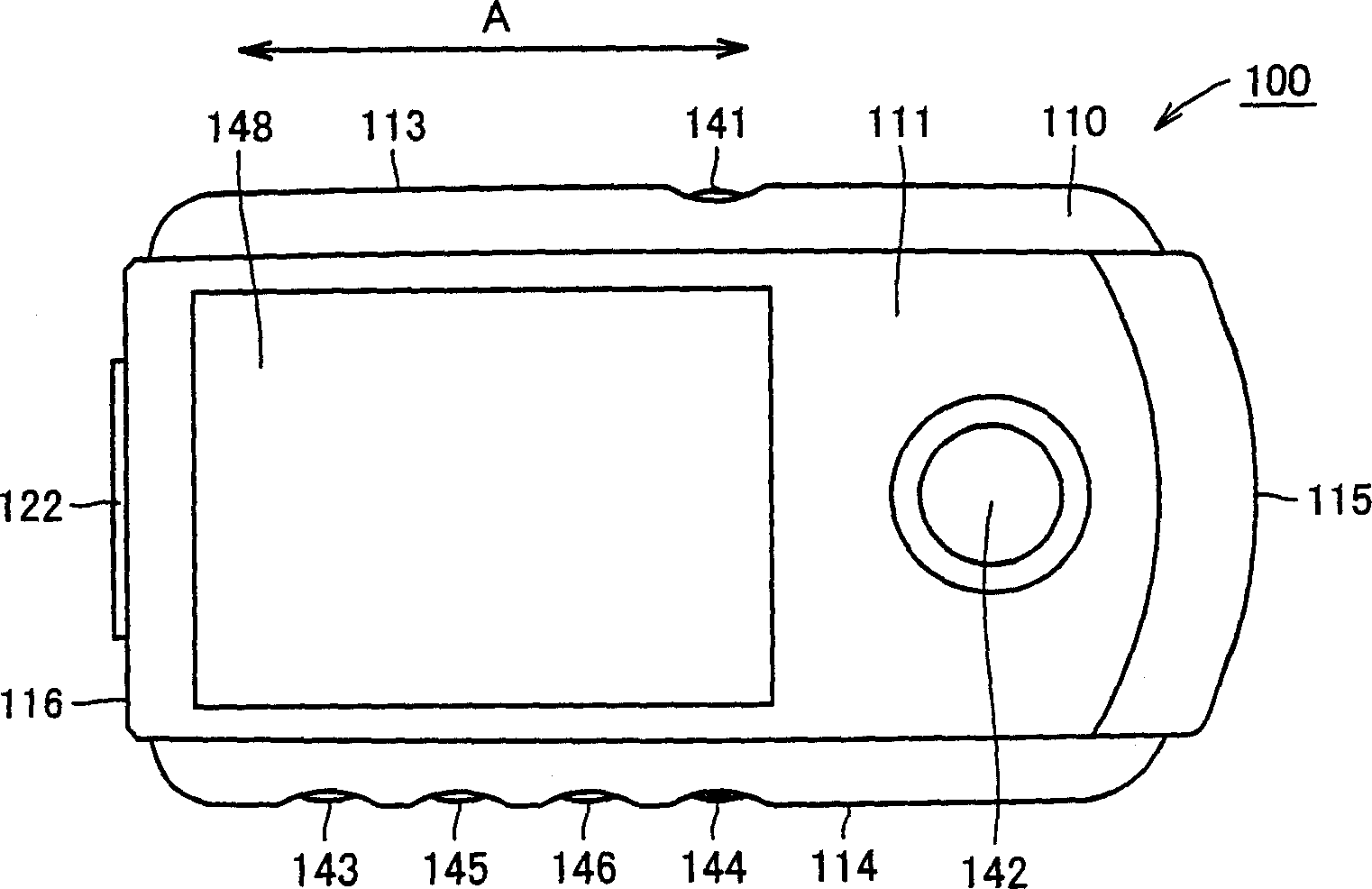 Portable electrocardiograph