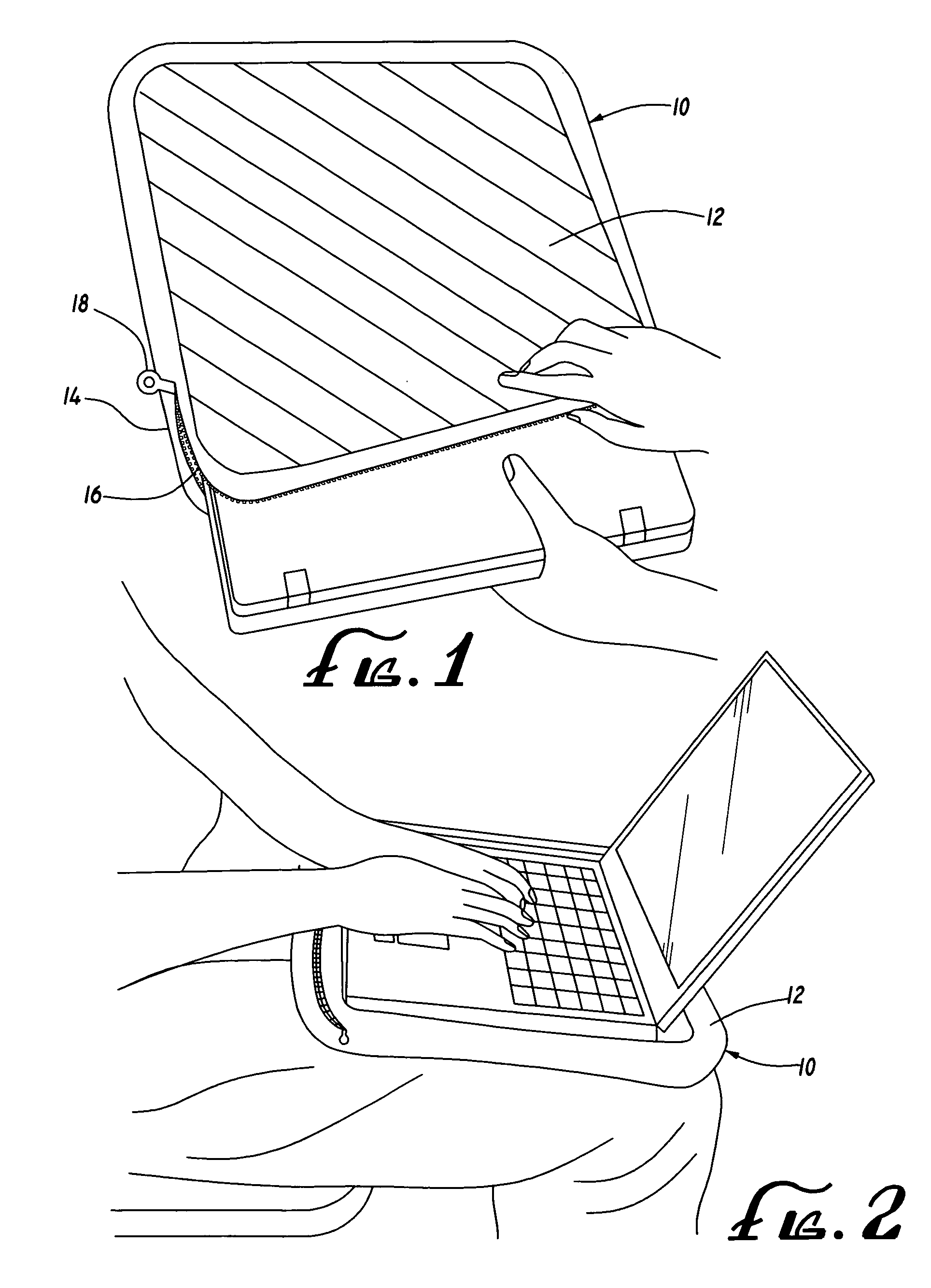 Conductive cooling pad for use with a laptop computer