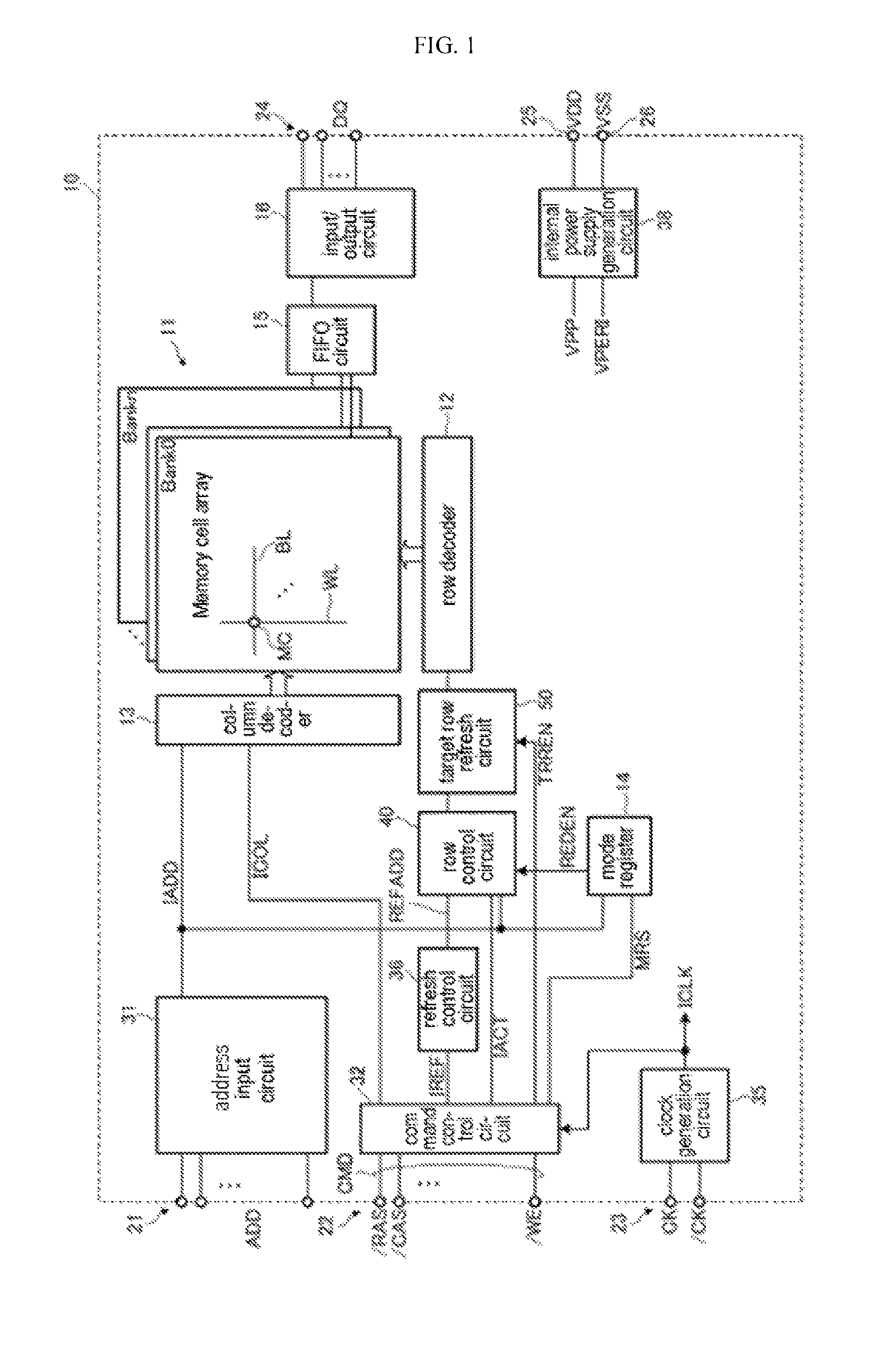 Semiconductor storage device and system provided with same