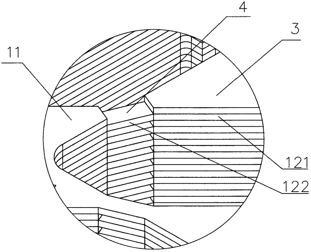 Rotor core of brushless motor